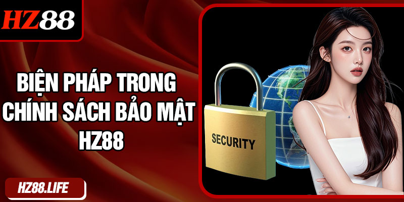 Biện pháp trong chính sách bảo mật hz88